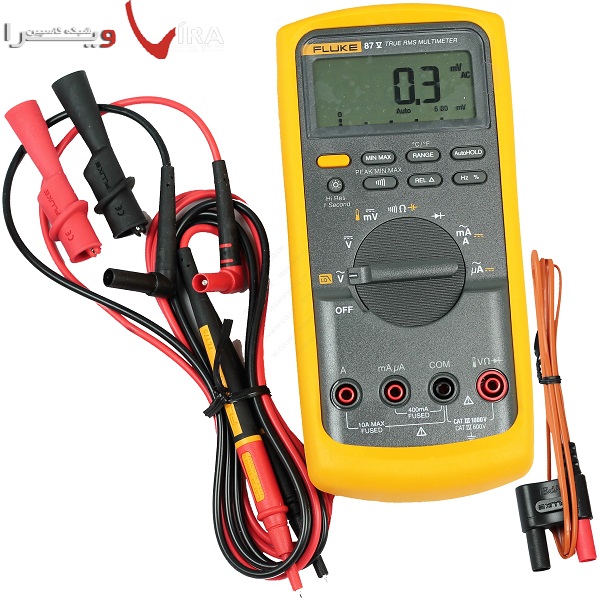 دستگاه مولتی متر دیجیتال حرفه ای مدل FLUKE 83V جهت اندازه گیری ولتاژ AC / DC